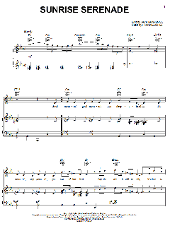 Sunrise Serenade von Glenn Miller (Download) 