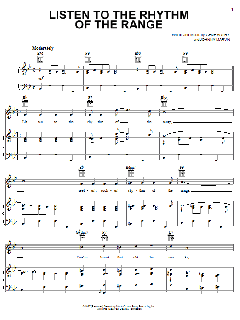 Listen To The Rhythm Of The Range von Gene Autry (Download) 