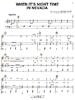When It's Night Time In Nevada von Gene Autry (Download) 