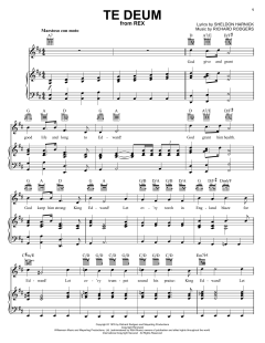 Te Deum von Richard Rodgers (Download) 