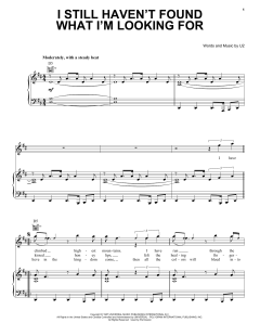 I Still Haven't Found What I'm Looking For von U2 (Download) 