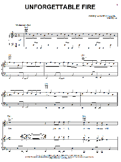 Unforgettable Fire von U2 (Download) 