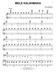 Mele Kalikimaka von Alex Anderson (Download) 