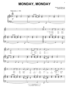 Monday, Monday von John Phillips (Download) 