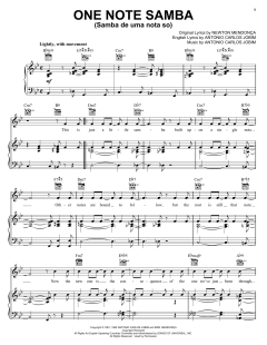 One Note Samba (Samba De Uma Nota So) von Frank Sinatra (Download) 