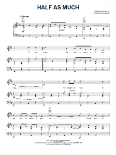 Half As Much von Patsy Cline (Download) 