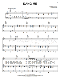 Dang Me von Roger Miller (Download) 