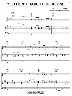 You Don't Have To Be Alone von Veit Renn (Download) 