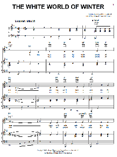 The White World Of Winter von Mitchell Parish (Download) 
