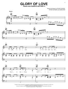Glory Of Love von David Foster (Download) 