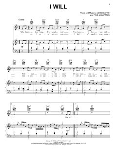 I Will von The Beatles (Download) 