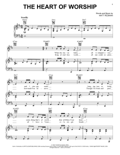 The Heart Of Worship von Matt Redman (Download) 