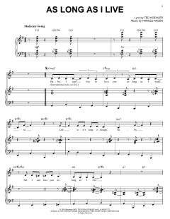 As Long As I Live von Lena Horne (Download) 