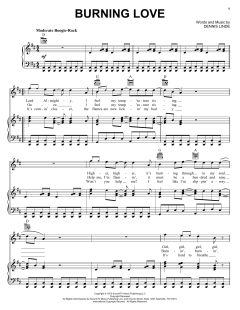 Burning Love von Elvis Presley (Download) 