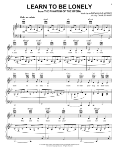 Learn To Be Lonely von Andrew Lloyd Webber (Download) 