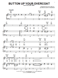 Button Up Your Overcoat von Ruth Etting (Download) 