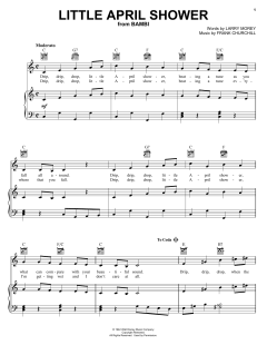 Little April Shower von Frank Churchill (Download) 
