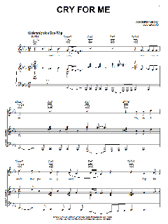 Cry For Me von Frankie Valli (Download) 