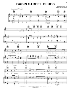 Basin Street Blues von Louis Armstrong (Download) 