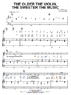 The Older The Violin, The Sweeter The Music von Hank Thompson (Download) 