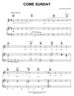 Come Sunday von Duke Ellington (Download) 