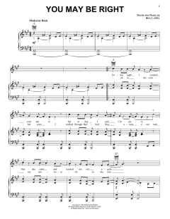 You May Be Right von Billy Joel (Download) 