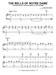 The Bells Of Notre Dame von Alan Menken (Download) 