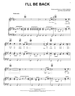 I'll Be Back von The Beatles (Download) 