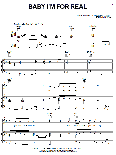 Baby I'm For Real von Michael McDonald (Download) 