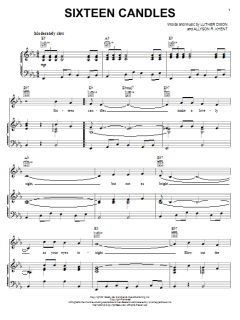 Sixteen Candles von The Crests (Download) 