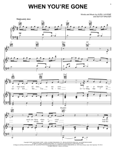 When You're Gone von Avril Lavigne (Download) 