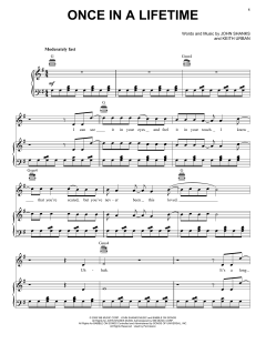 Once In A Lifetime von Keith Urban (Download) 
