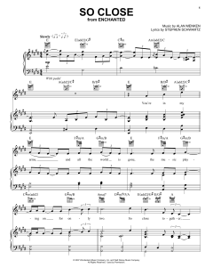 So Close von Alan Menken (Download) 