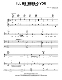 I'll Be Seeing You von Sammy Fain (Download) 