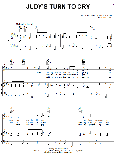 Judy's Turn To Cry von Lesley Gore (Download) 