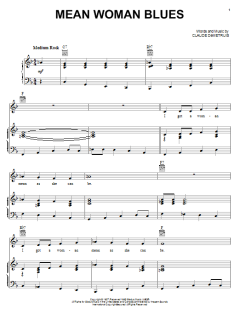 Mean Woman Blues von Elvis Presley (Download) 