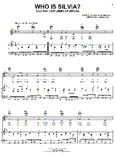 Who Is Silvia? von William Shakespeare (Download) 