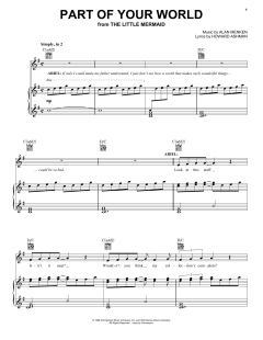 Part Of Your World von Howard Ashman (Download) 