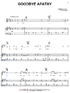 Goodbye Apathy von OneRepublic (Download) 