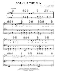 Soak Up The Sun von Sheryl Crow (Download) 