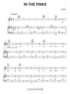In The Pines von Traditional (Download) 