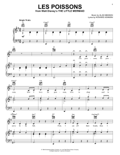 Les Poissons von Alan Menken (Download) 