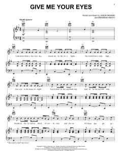 Give Me Your Eyes von Jason Ingram (Download) 