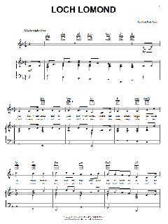 Loch Lomond von Scottish Folksong (Download) 