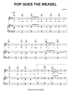 Pop Goes The Weasel von Traditional (Download) 