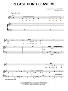 Please Don't Leave Me von Pink (Download) 