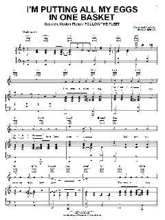 I'm Putting All My Eggs In One Basket von Irving Berlin (Download) 