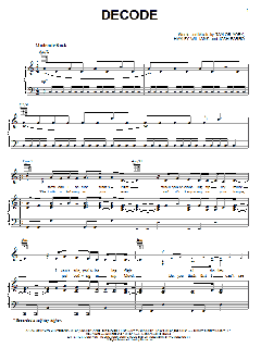 Decode von Paramore (Download) 