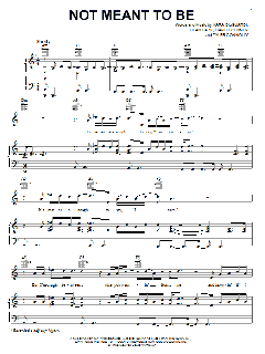 Not Meant To Be von Theory Of A Deadman (Download) 