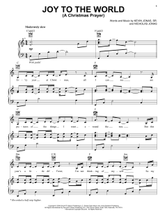Joy To The World (A Christmas Prayer) von Nicholas Jonas (Download) 